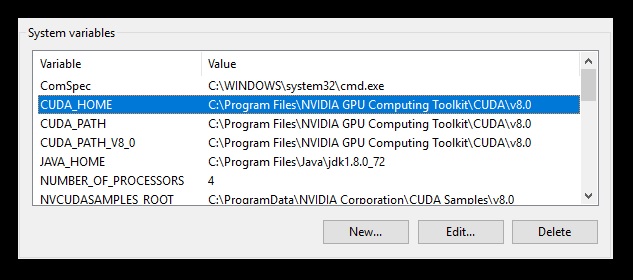 cuda path windows 10